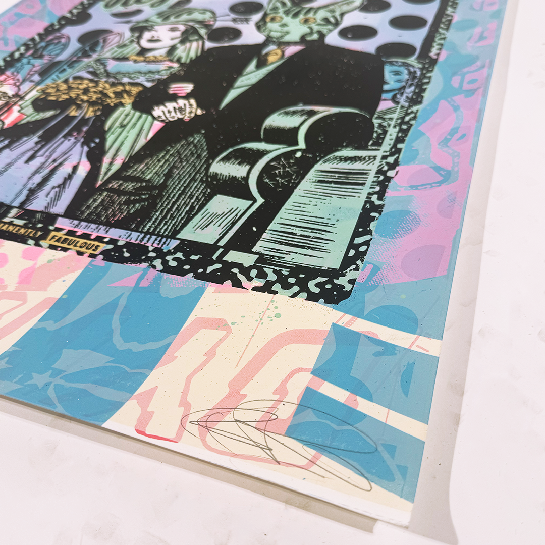 Ben Rider - No Regrets - Screen Print - Camden Open Air Gallery Official