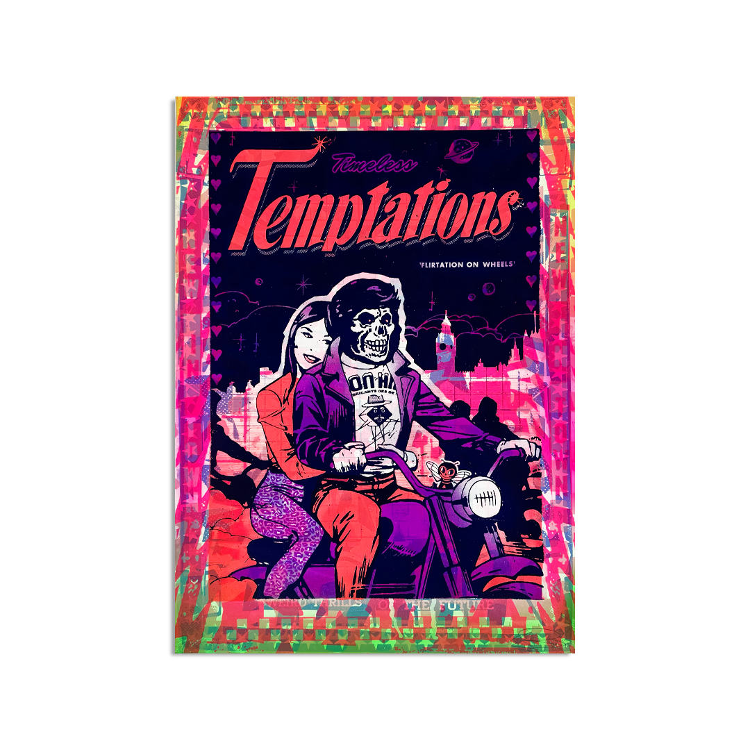 Ben Rider - Timeless Temptation - Screen Print - Camden Open Air Gallery Official