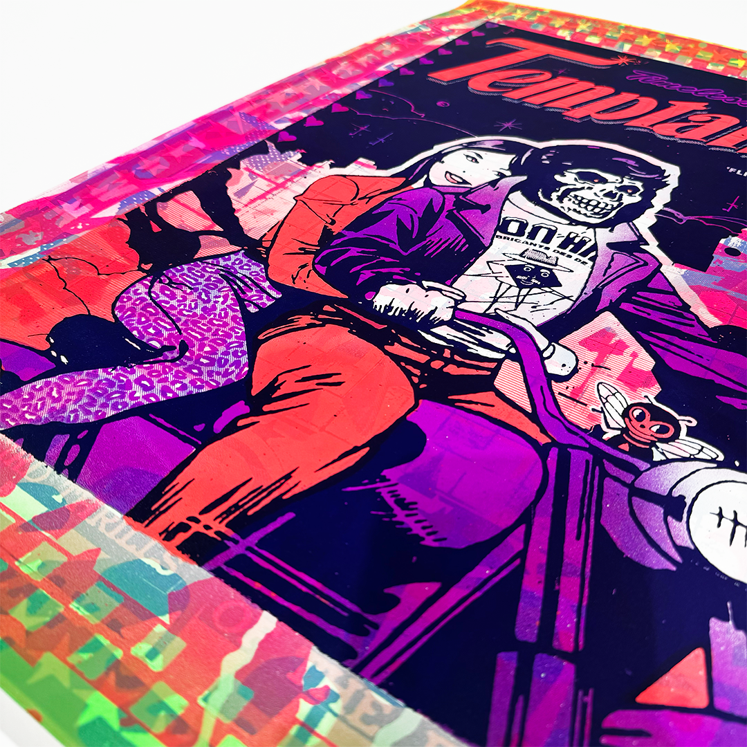 Ben Rider - Timeless Temptation - Screen Print - Camden Open Air Gallery Official
