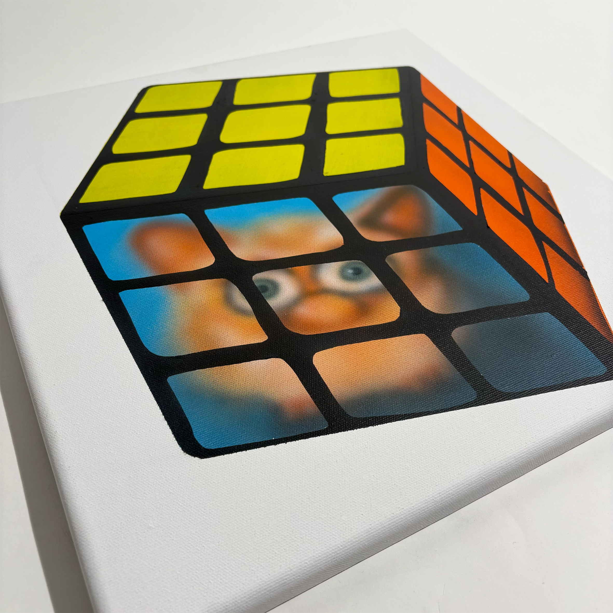 Bika - Schrödinger's Cube - Original Artwork - Camden Open Air Gallery Official