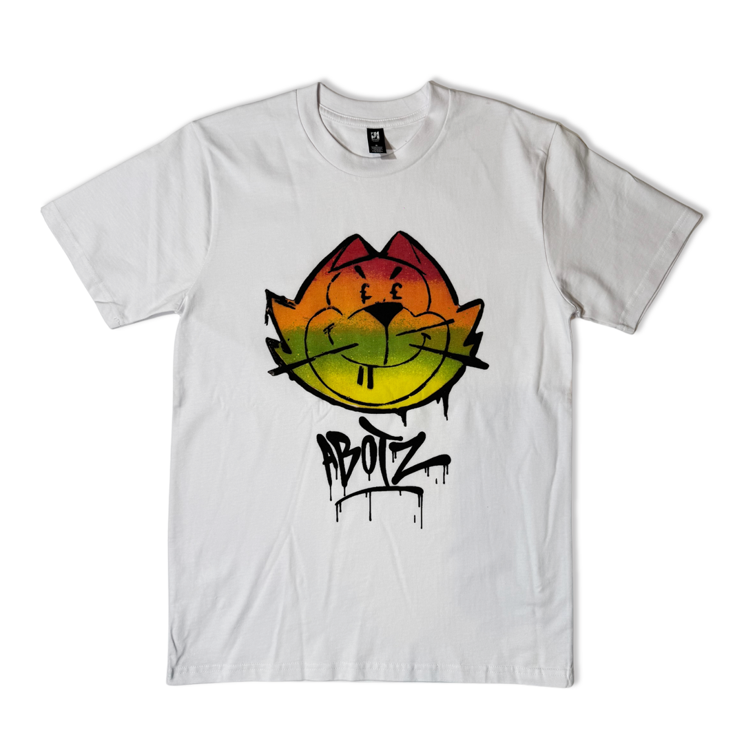 Abotz - Carni Print T - White