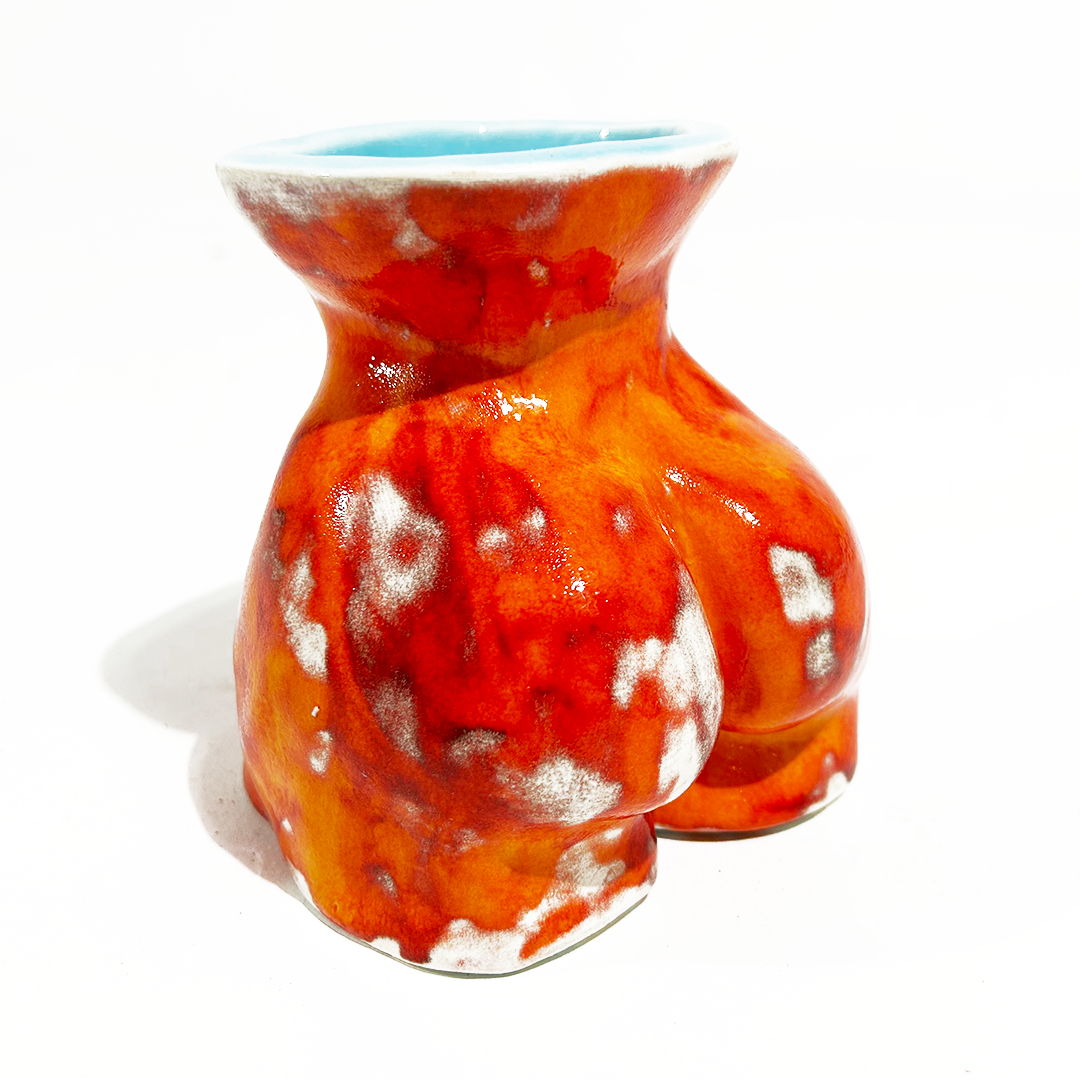 Cleon - Asstray Fiery Orange & Blue - Camden Open Air Gallery Official