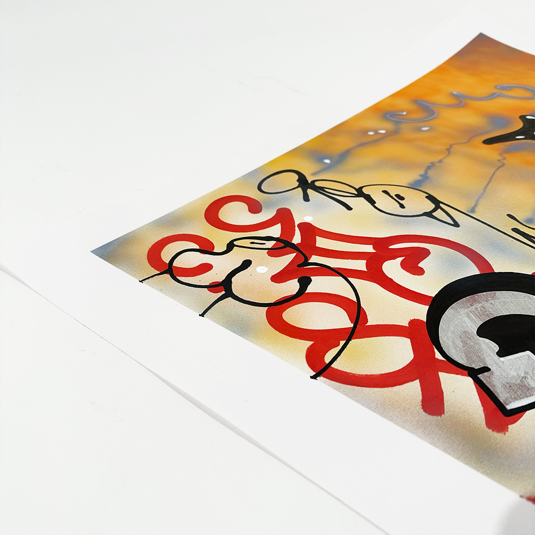 Cleon - Experimenting with Symbols & Skies - Original Artwork - Camden Open Air Gallery Official