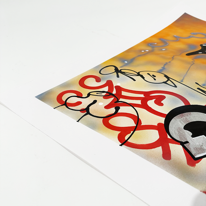 Cleon - Experimenting with Symbols & Skies - Original Artwork - Camden Open Air Gallery Official