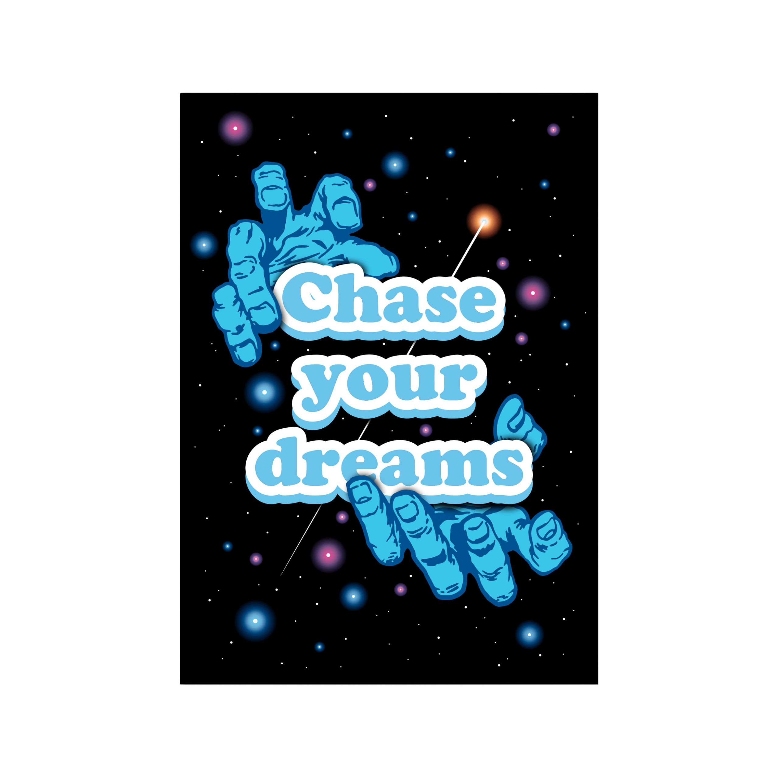 Miguel H. Cuar - Chase Your Dreams - Digital Print - Camden Open Air Gallery Official