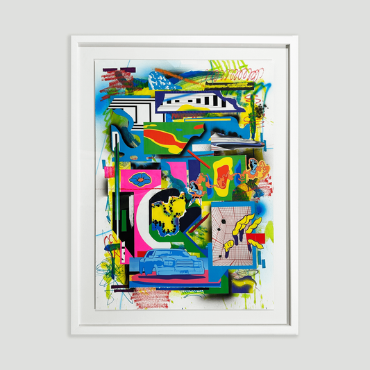 Miguel H. Cuar - Re-Written Messages 02 - Original Artwork - Camden Open Air Gallery Official