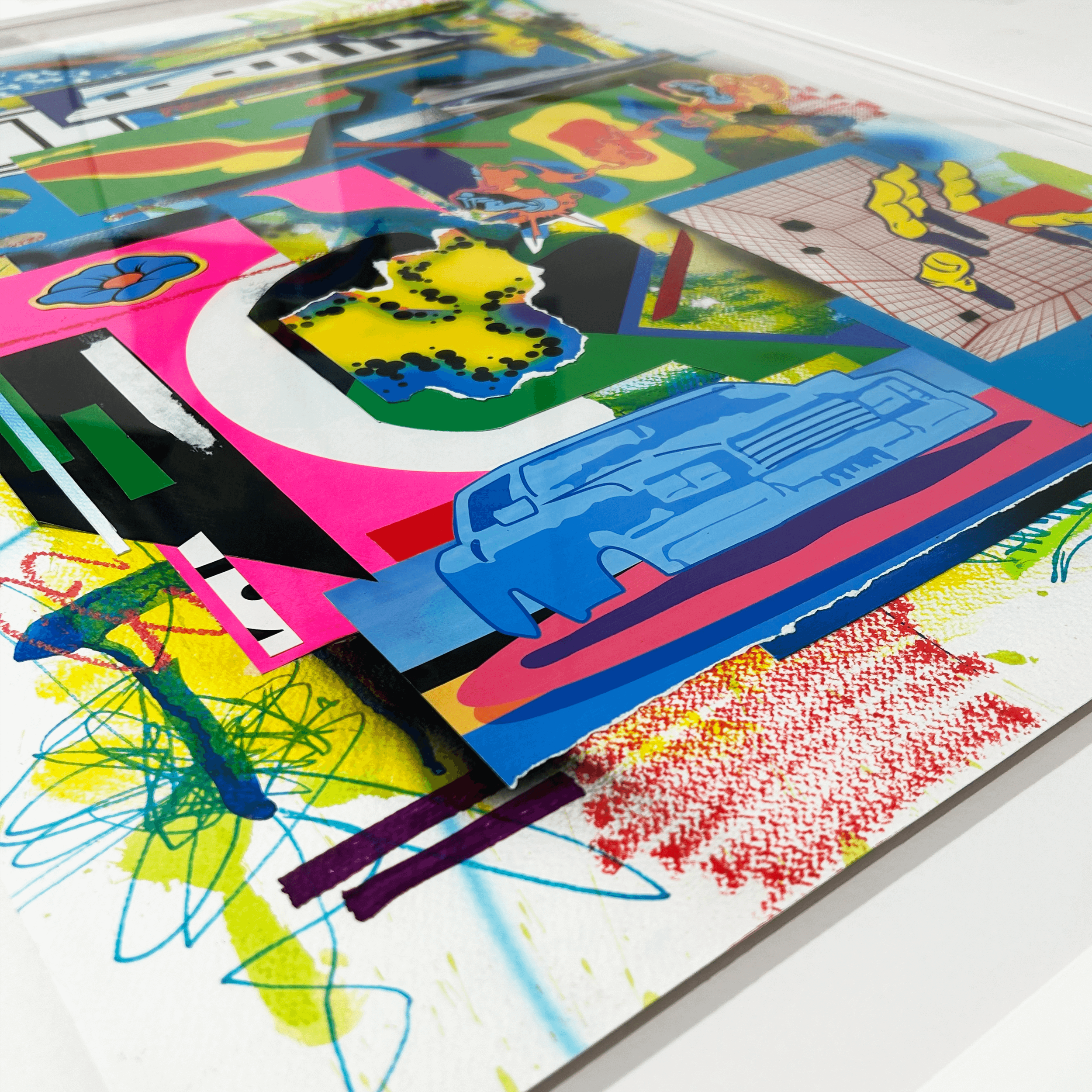 Miguel H. Cuar - Re-Written Messages 02 - Original Artwork - Camden Open Air Gallery Official