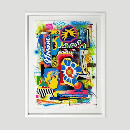 Miguel H. Cuar - Re-Written Messages 03 - Original Artwork - Camden Open Air Gallery Official