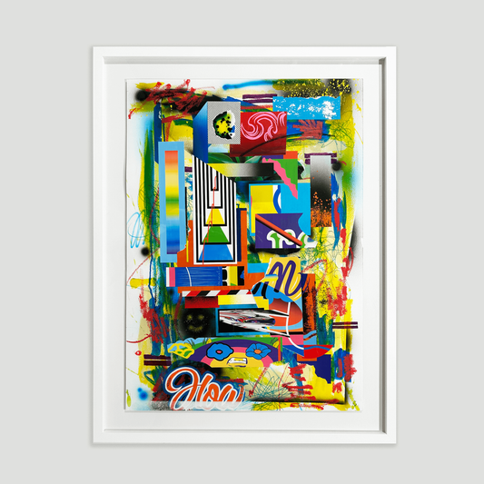 Miguel H. Cuar - Re-Written Messages 04 - Original Artwork - Camden Open Air Gallery Official