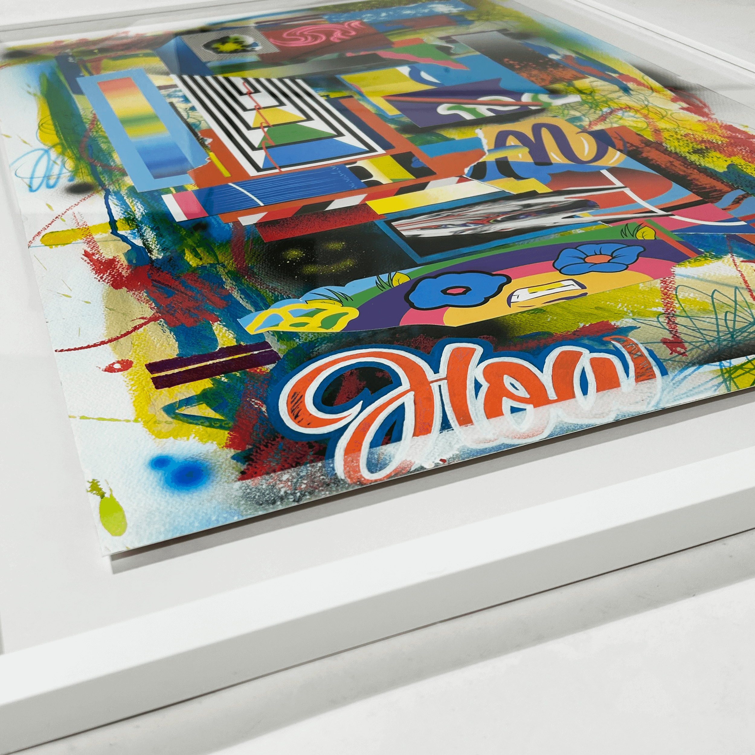 Miguel H. Cuar - Re-Written Messages 04 - Original Artwork - Camden Open Air Gallery Official