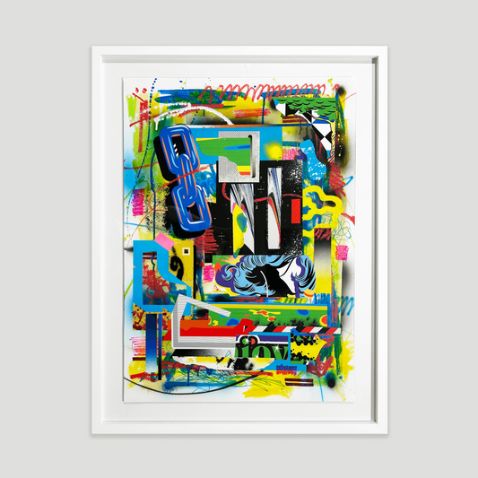 Miguel H. Cuar - Re-Written Messages 06 - Original Artwork - Camden Open Air Gallery Official