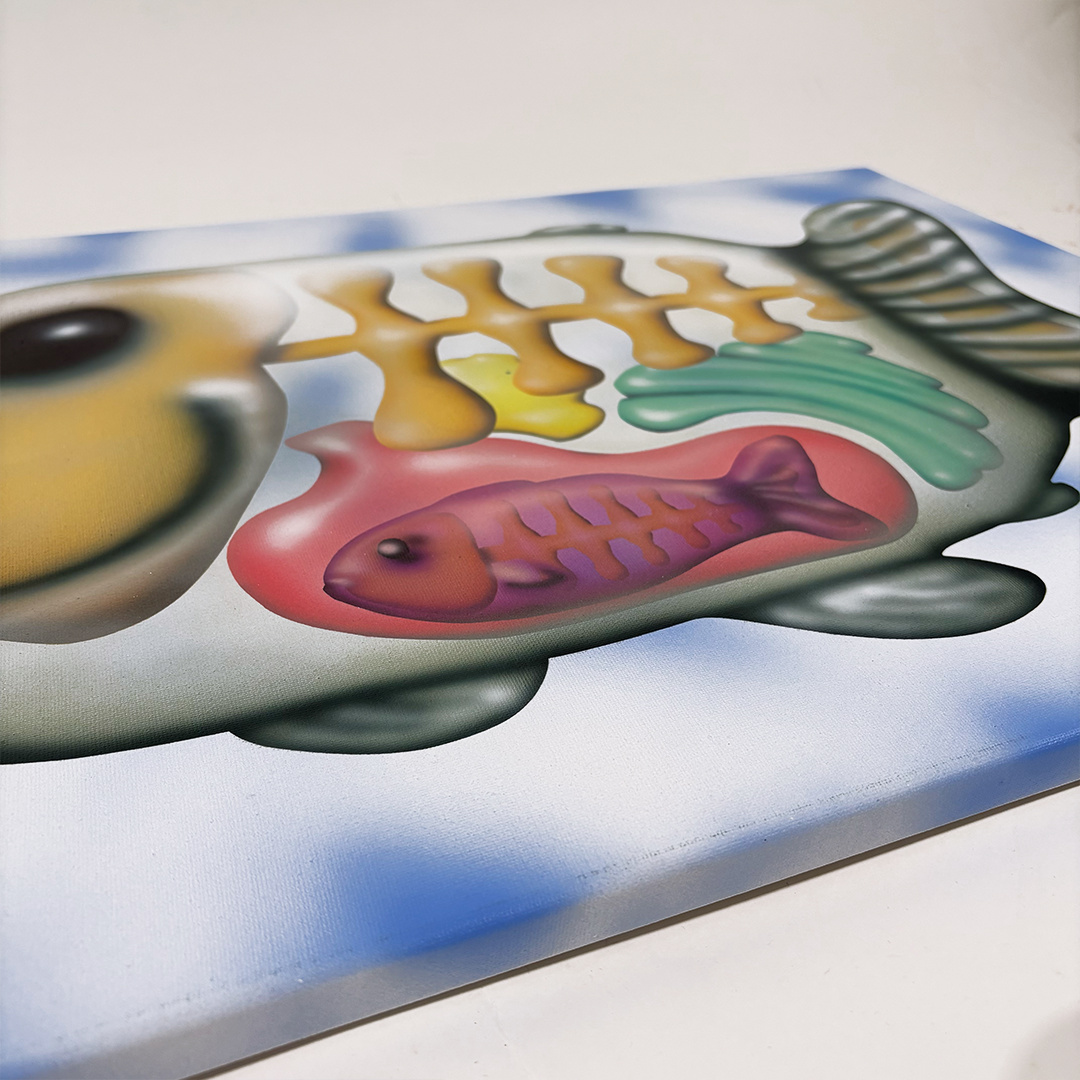 Ross Pole - Derek’s Digestive System - Original Artwork - Camden Open Air Gallery Official