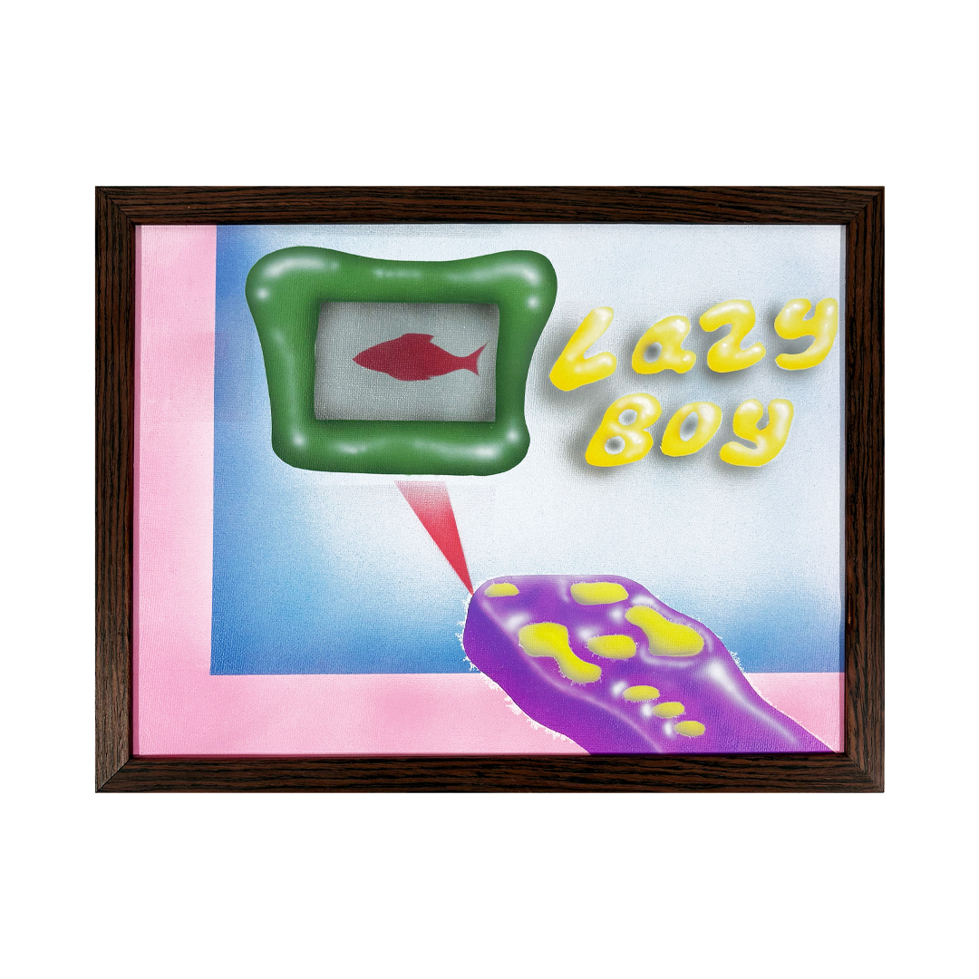 Ross Pole - Lazy Boy - Original Artwork - Camden Open Air Gallery Official