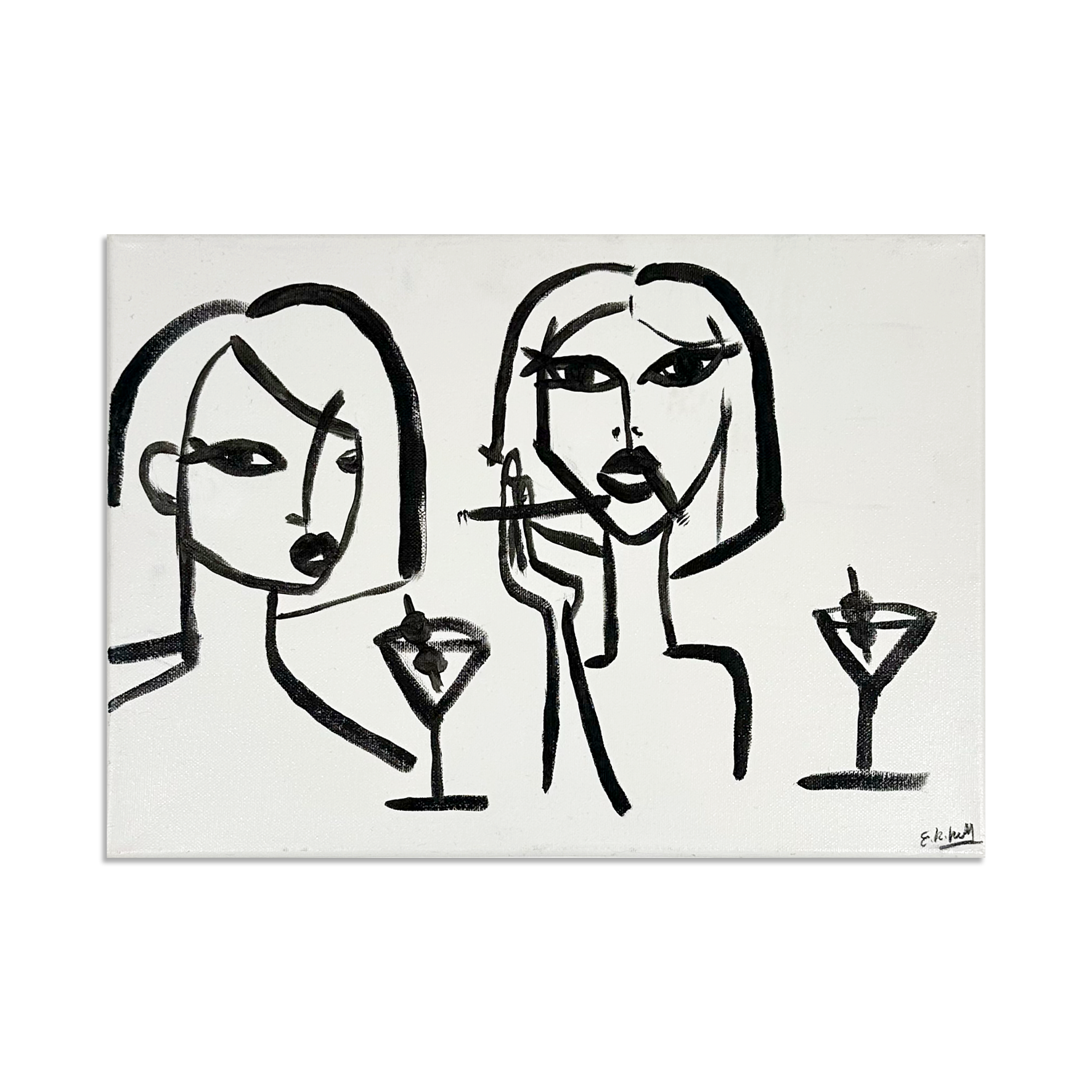 Ella Knott - "shall we have one more cigarette before we leave?"