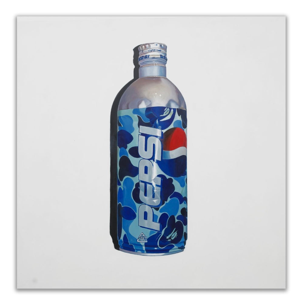 Titi Finlay - Bape X Pepsi Bottle - Original Artwork - Camden Open Air Gallery Official