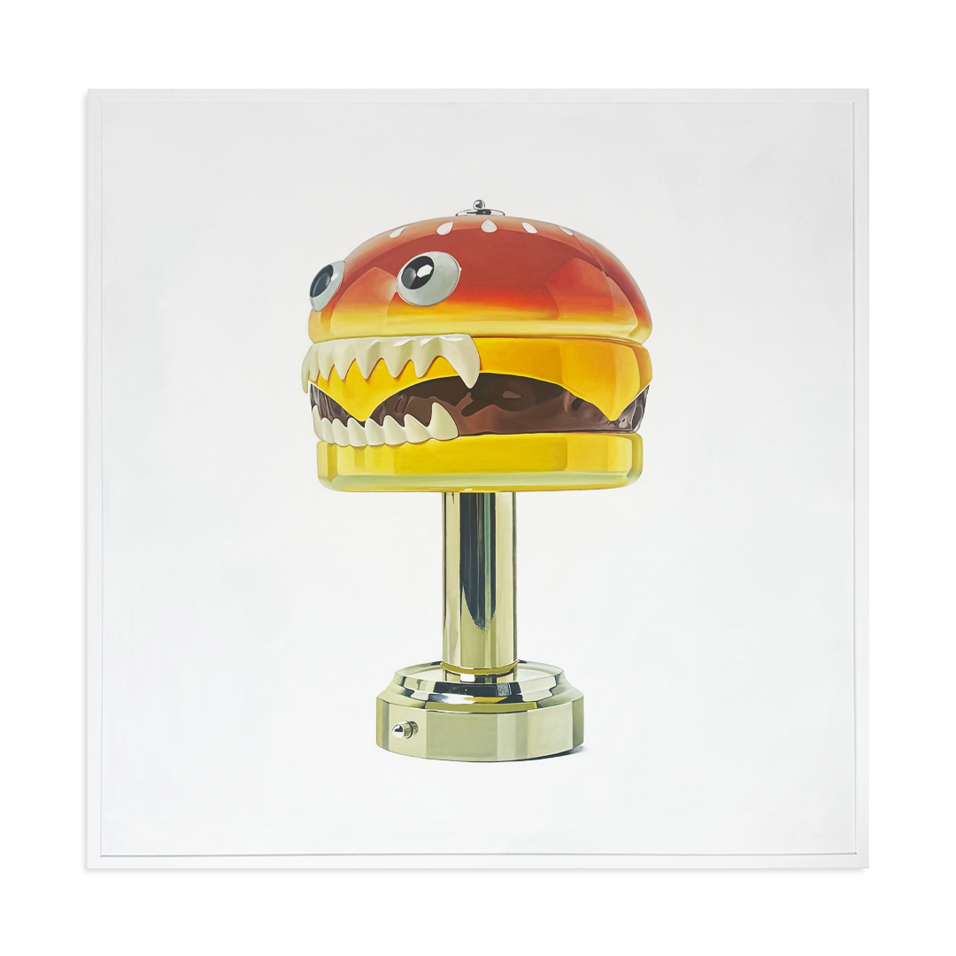 Titi Finlay - Burger Lamp - Original Artwork - Camden Open Air Gallery Official