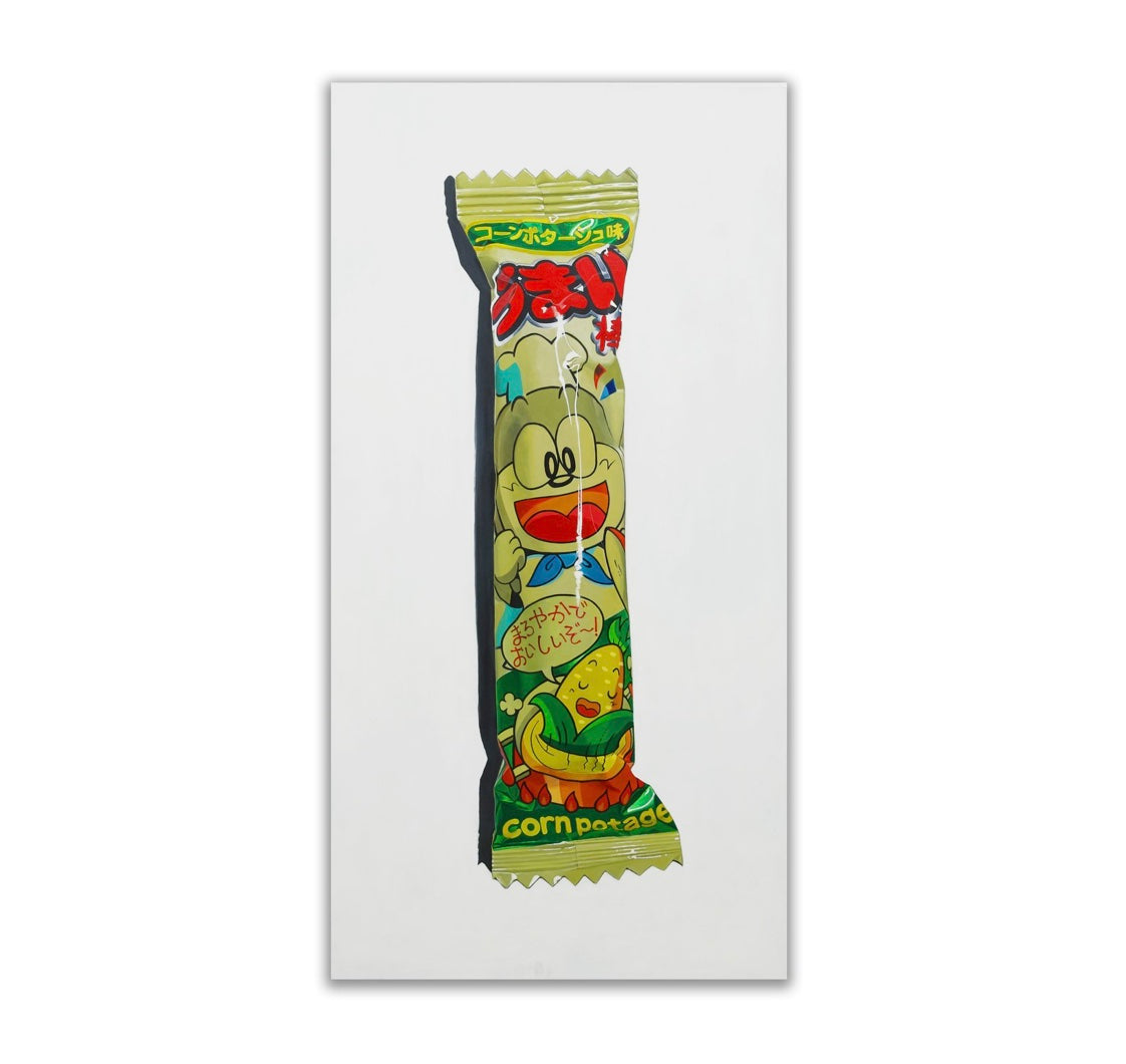 Titi Finlay - Umaibo Corn Snack - Original Artwork - Camden Open Air Gallery Official
