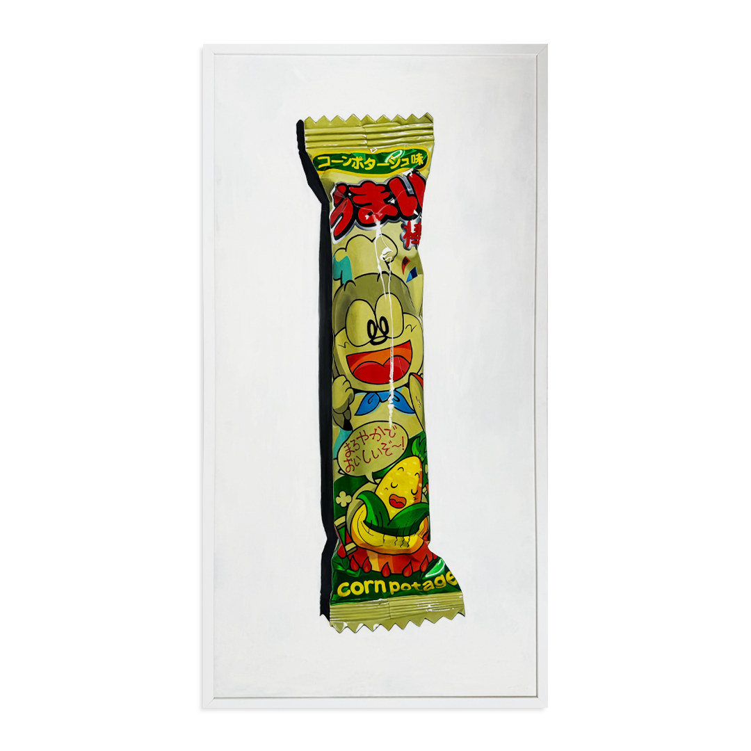 Titi Finlay - Umaibo Corn Snack - Original Artwork - Camden Open Air Gallery Official