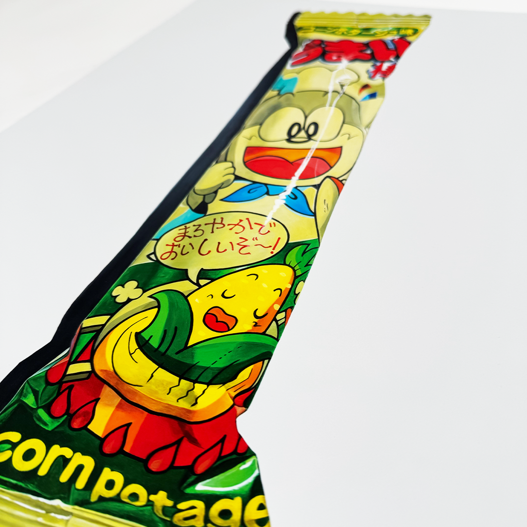 Titi Finlay - Umaibo Corn Snack - Original Artwork - Camden Open Air Gallery Official