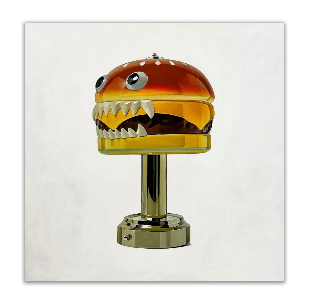 Titi Finlay - Undercover Burger Lamp - Original Artwork - Camden Open Air Gallery Official