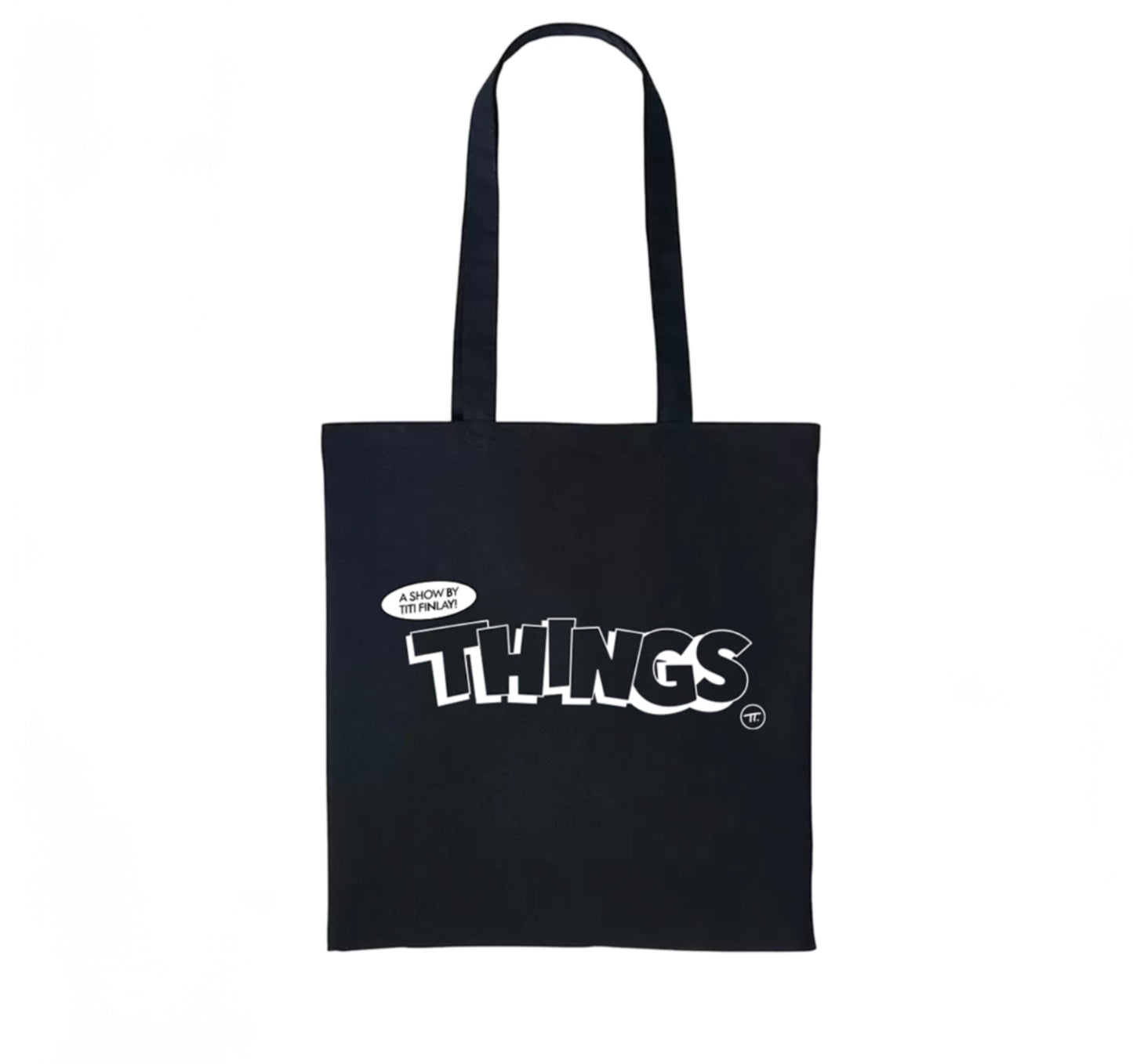 Titi Finally - Black THINGS Tote Bag