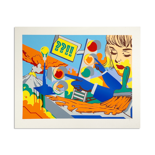 Xander Coy - Dream  - Limited Edition Screenprint - Camden Open Air Gallery Official